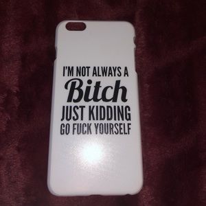 White Phone Case IPHONE 6/6s PLUS